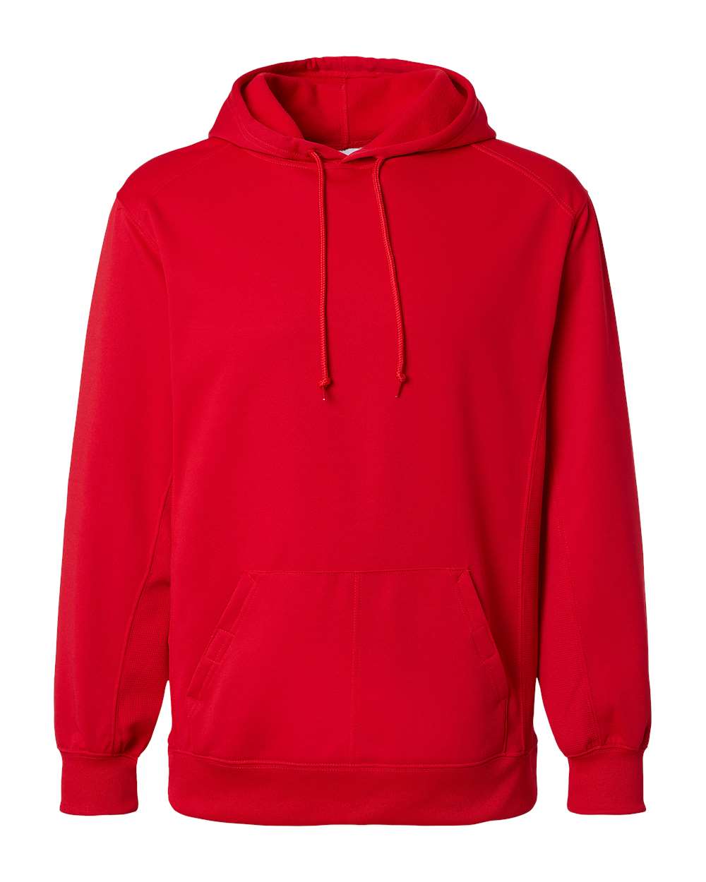 Badger Men's Performance Fleece Hooded Sweatshirt. 1454 - Red