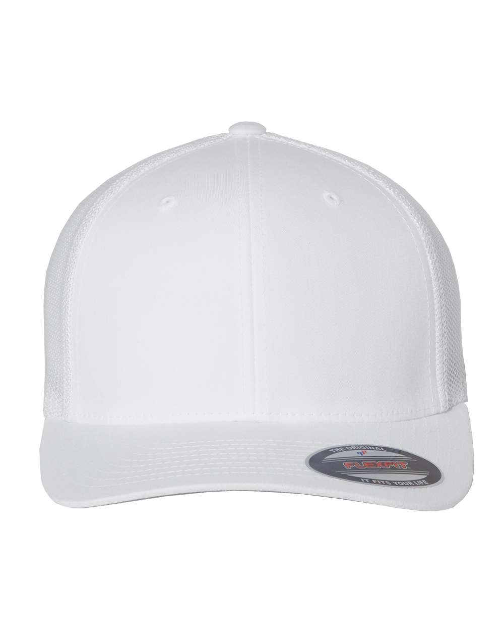 Flexfit Trucker Cap. 6511 - White