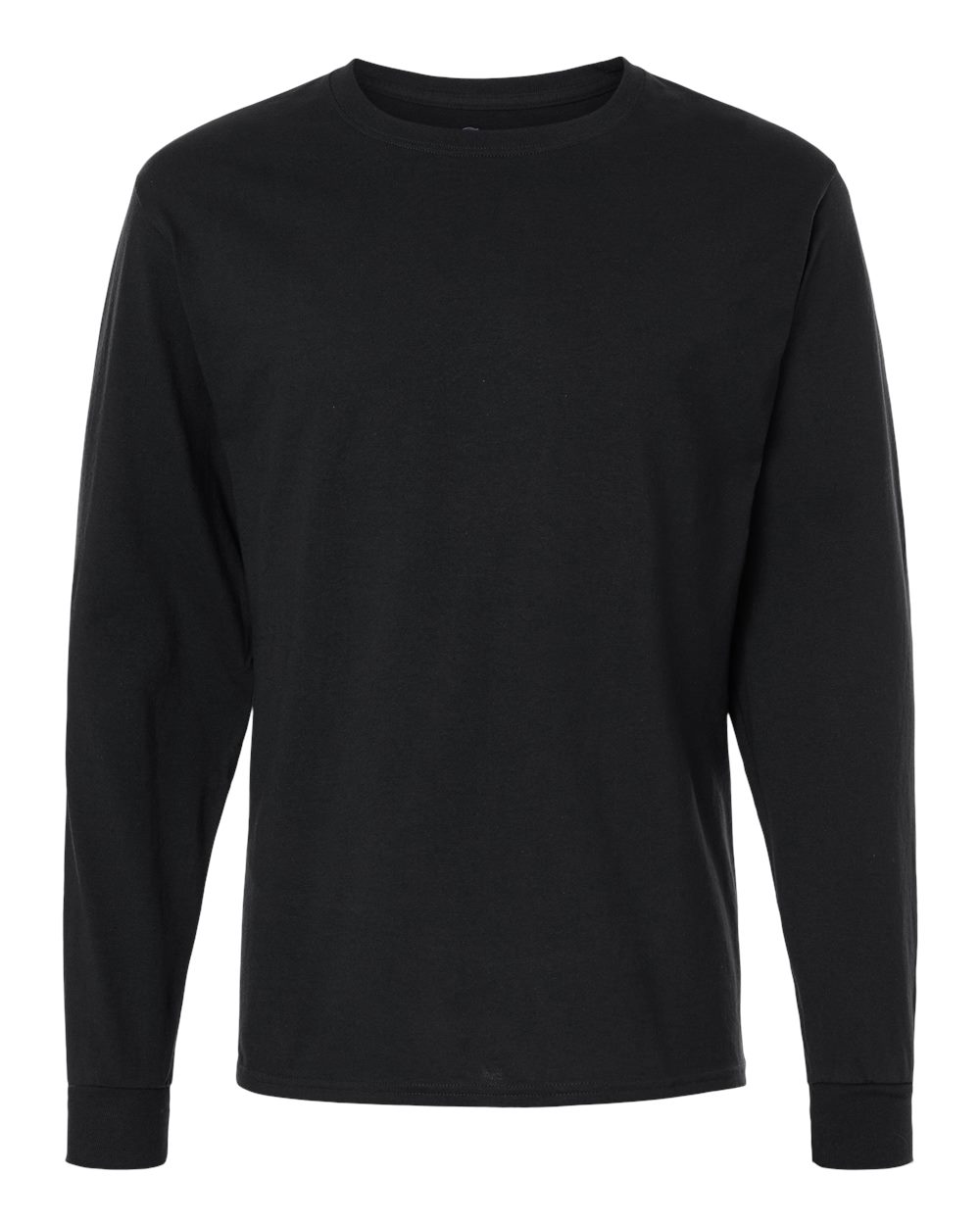 Champion Unisex Long Sleeve T-Shirt. CC8C - Black