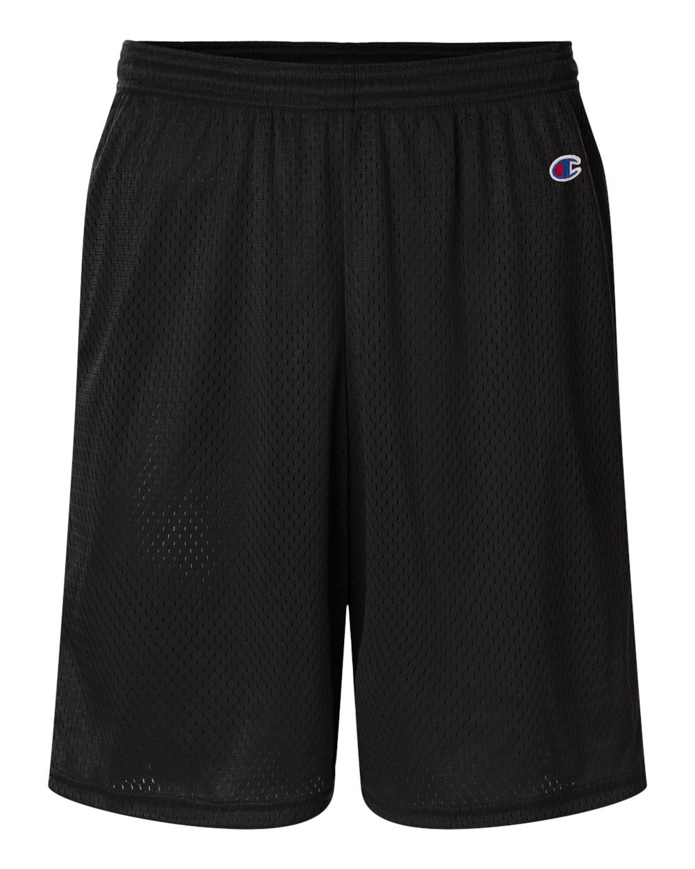 Champion Unisex 9" Mesh Shorts with Pockets. S162 - Black
