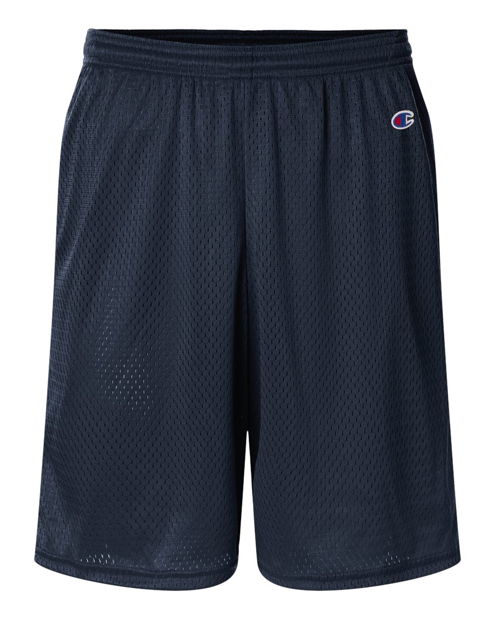 Champion Unisex 9" Mesh Shorts with Pockets. S162 - Navy