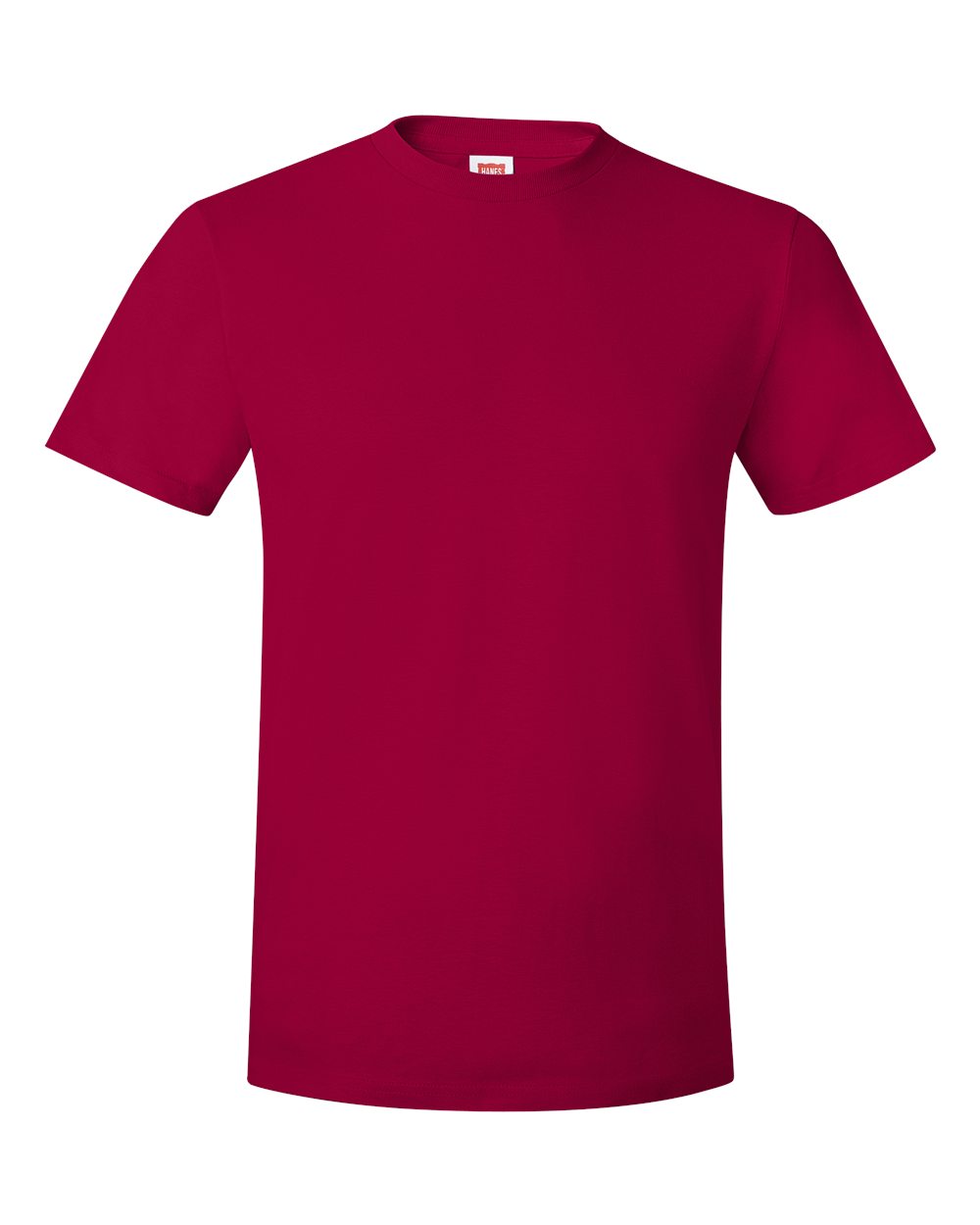 Hanes Unisex Perfect-T T-Shirt. 4980 - Deep Red