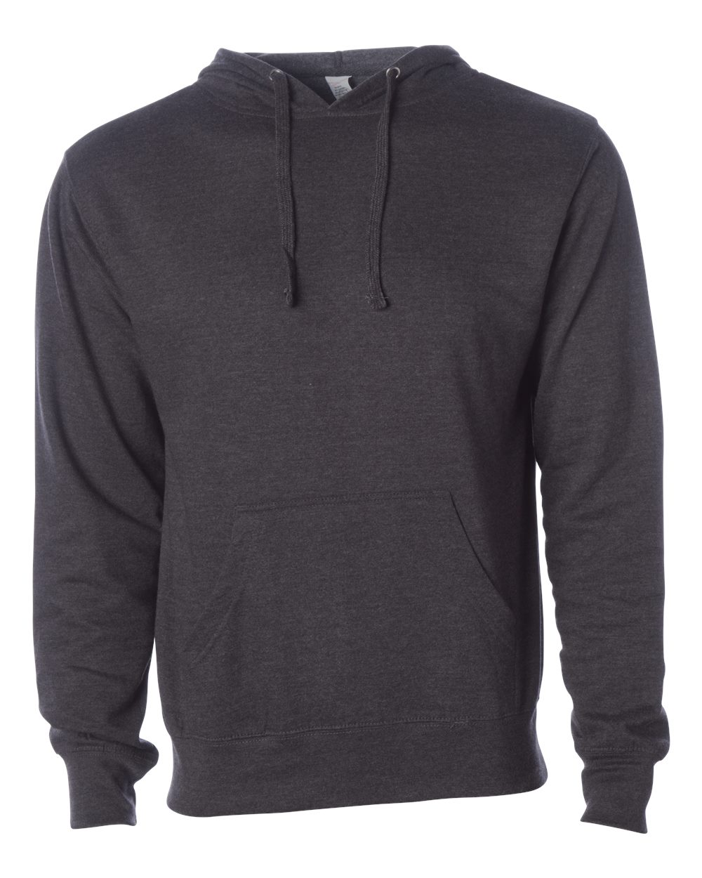 Independent Trading Co. Unisex Midweight Hooded Sweatshirt. SS4500 - Charcoal Heather