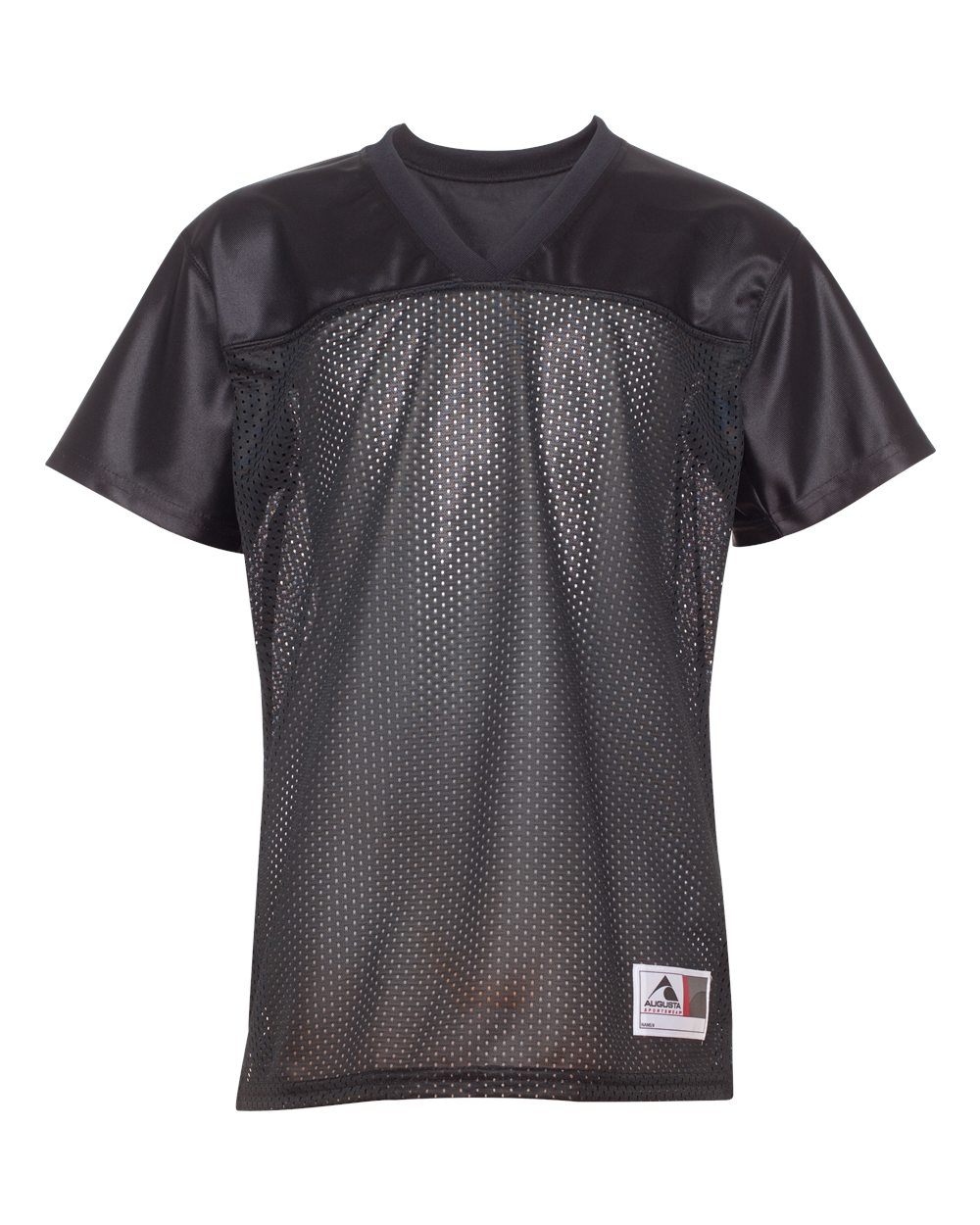Augusta Sportswear Women's Junior Fit Stadium Replica Football Jersey. 250 - Black