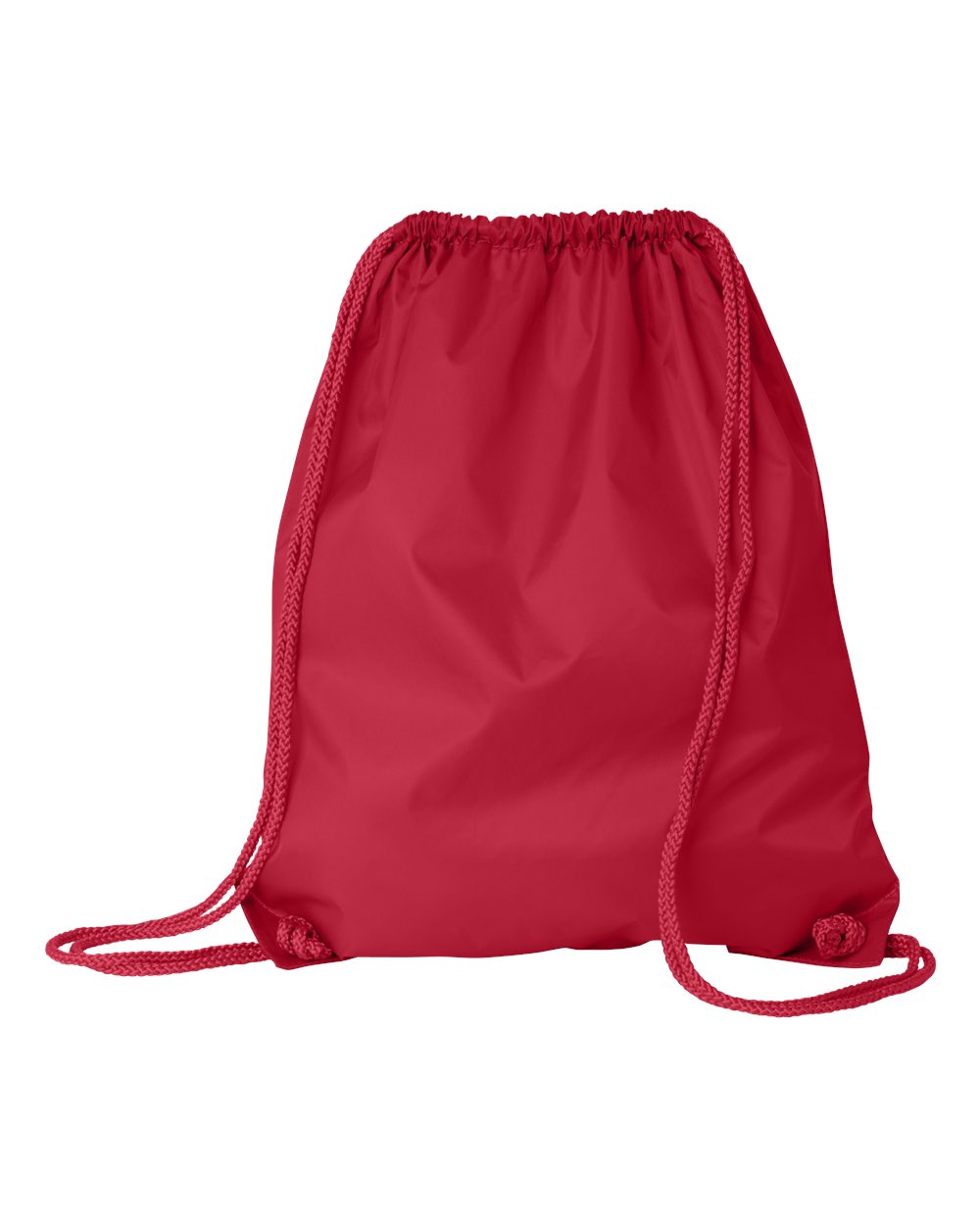 Liberty Bags Large Drawstring Pack with DUROcord. 8882 - Red