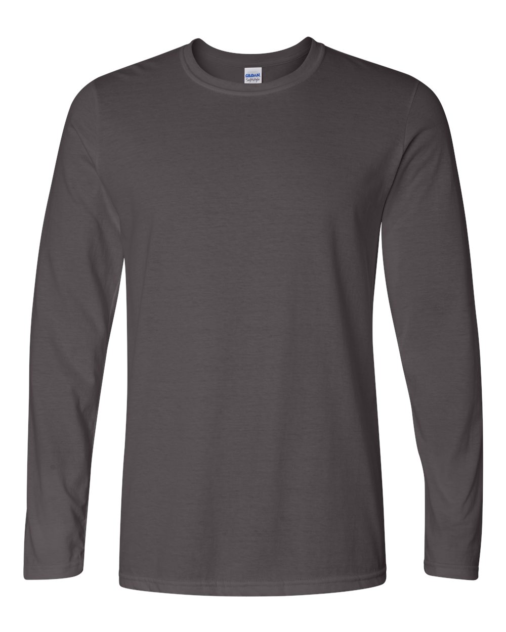 Gildan Unisex Softstyle® Long Sleeve T-Shirt. 64400 - Charcoal