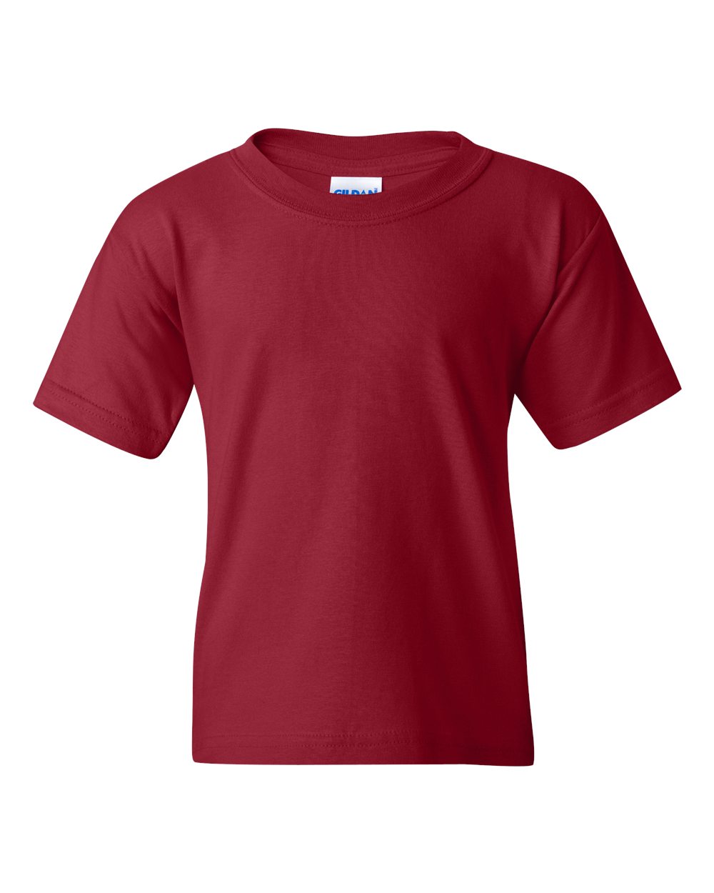 Gildan Youth Heavy Cotton™ T-Shirt. 5000B - Garnet