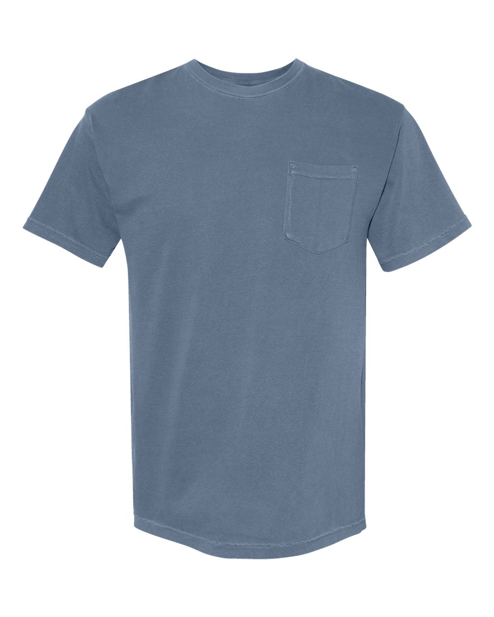 Comfort Colors Unisex Garment-Dyed Heavyweight Pocket T-Shirt. 6030 - Blue Jean