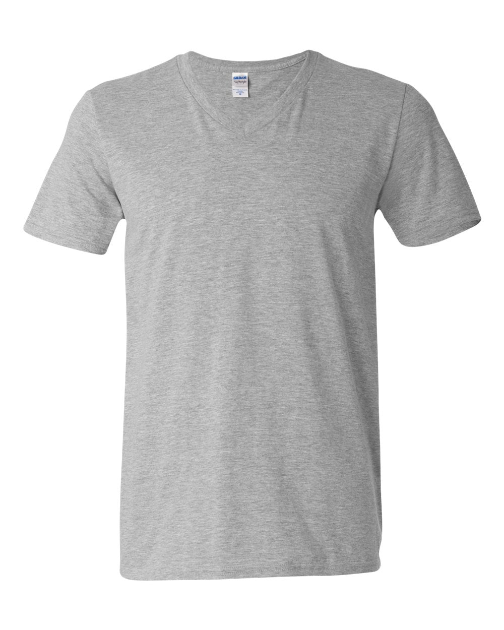 Gildan Unisex Softstyle® V-Neck T-Shirt. 64V00 - Sport Grey