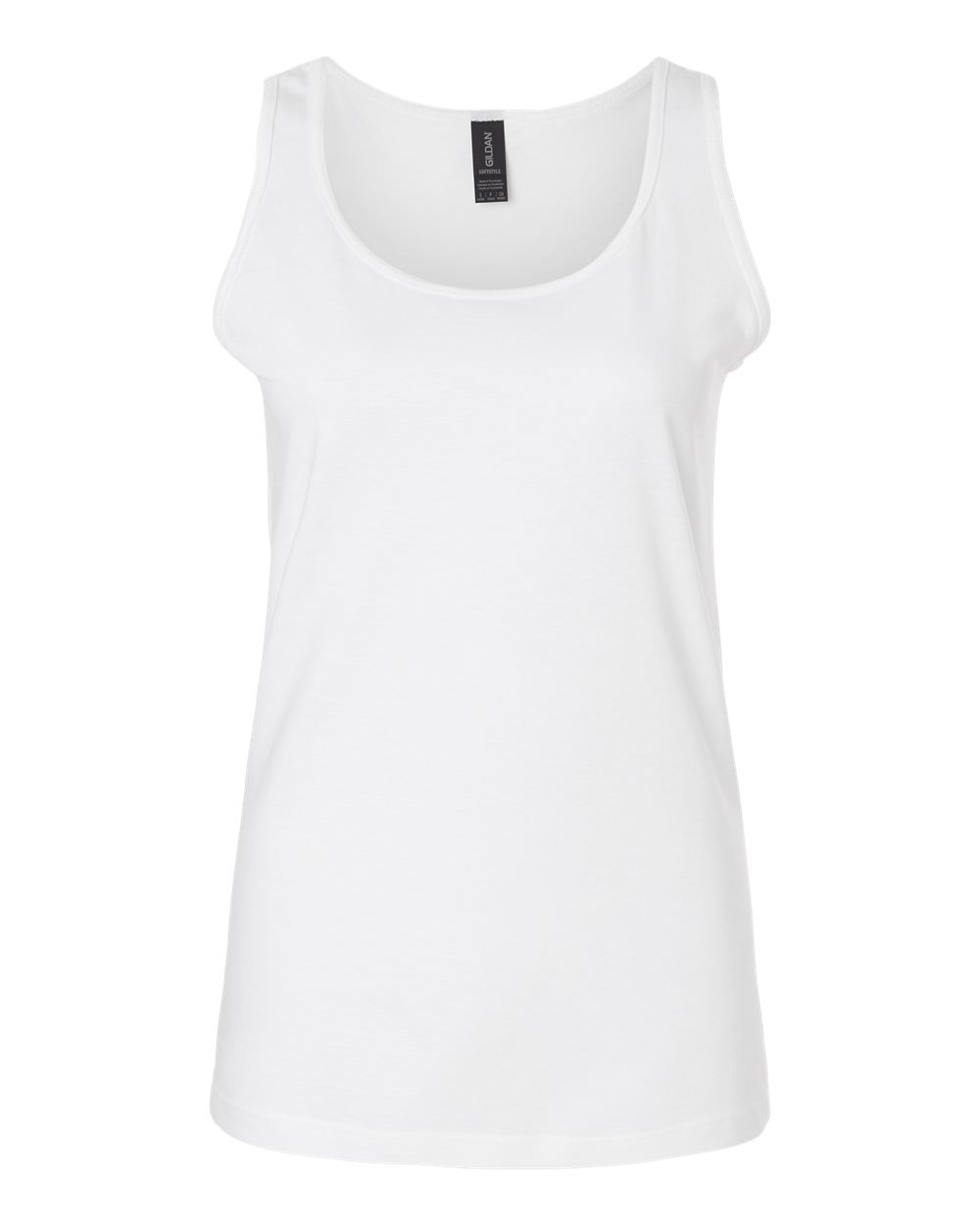 Gildan Women's Softstyle® Tank Top. 64200L - White