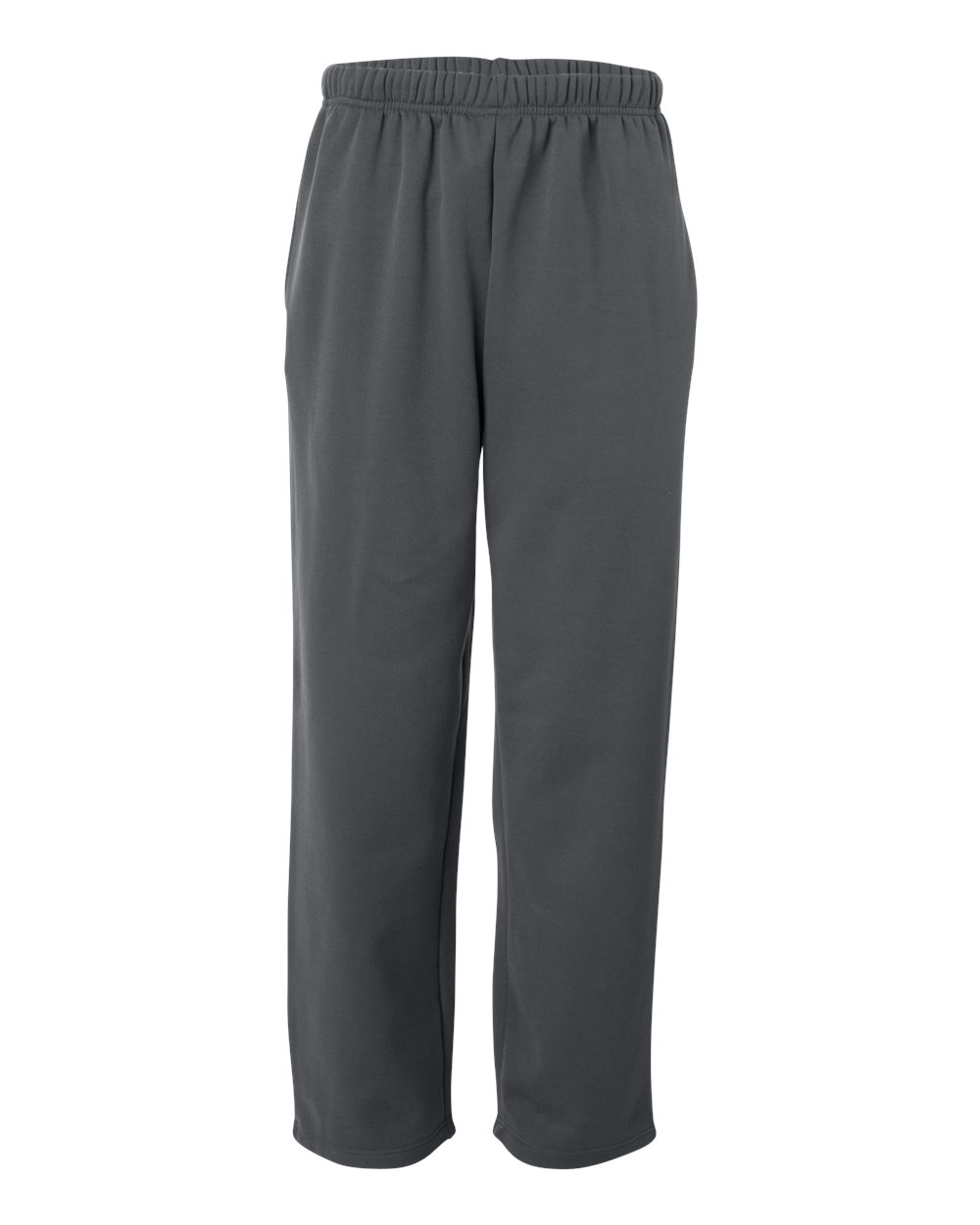 Badger Unisex Performance Fleece Open-Bottom Sweatpants. 1478 - Graphite