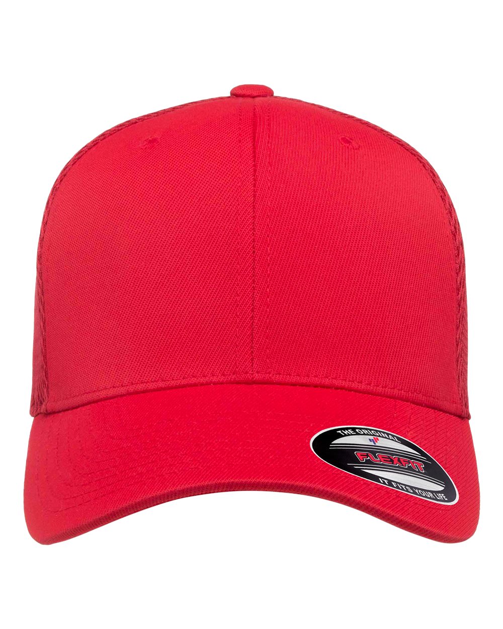 Flexfit Ultrafiber Mesh Cap. 6533 - Red