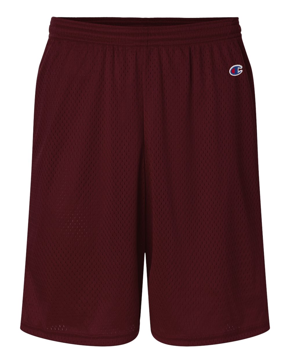 Champion Unisex 9" Mesh Shorts with Pockets. S162 - Maroon