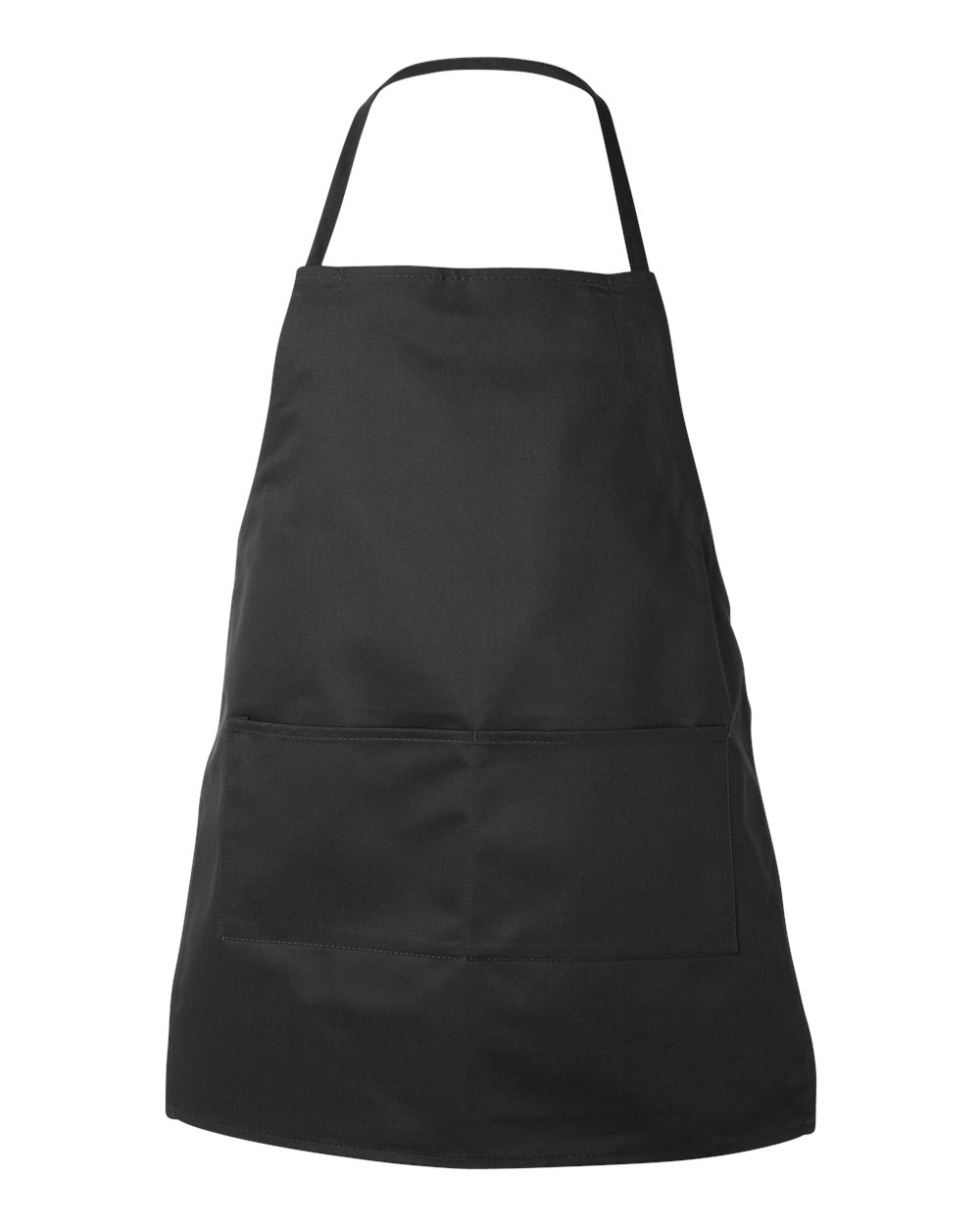 Liberty Bags Two-Pocket Butcher Apron. 5502 - Black