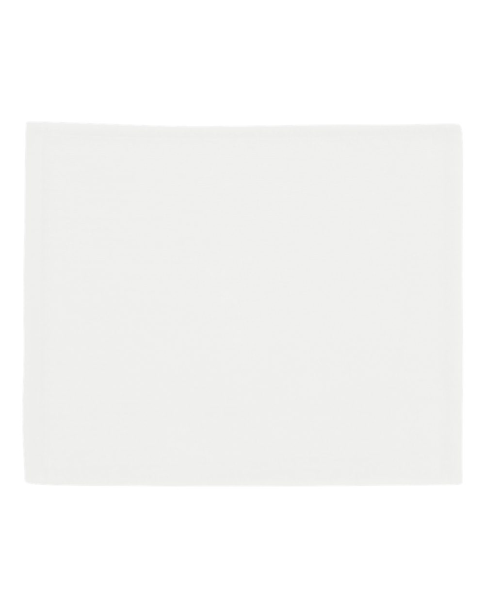Carmel Towel Company Velour Hemmed Towel. C1518 - White
