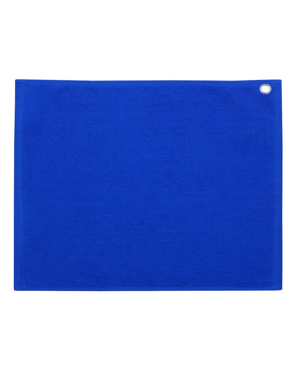 Carmel Towel Company Velour Hemmed Towel with Grommet & Hook. C1518GH - Royal