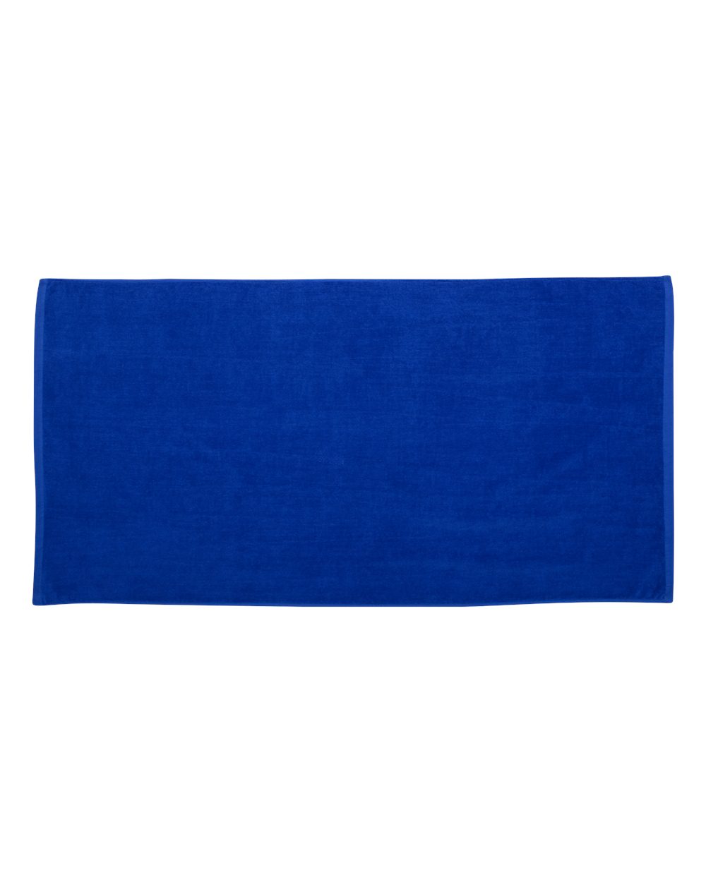 Carmel Towel Company Velour Beach Towel. C3060 - Royal