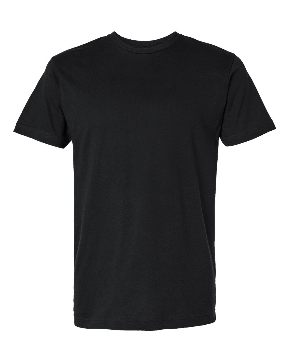 LAT Unisex Fine Jersey Tee. 6901 - Black
