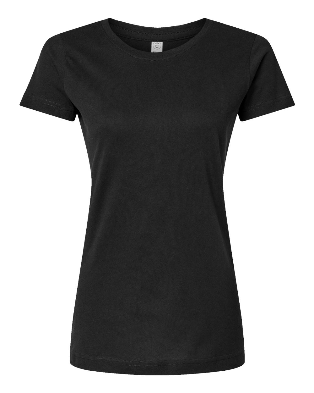 LAT Women's Fine Jersey Tee. 3516 - Black