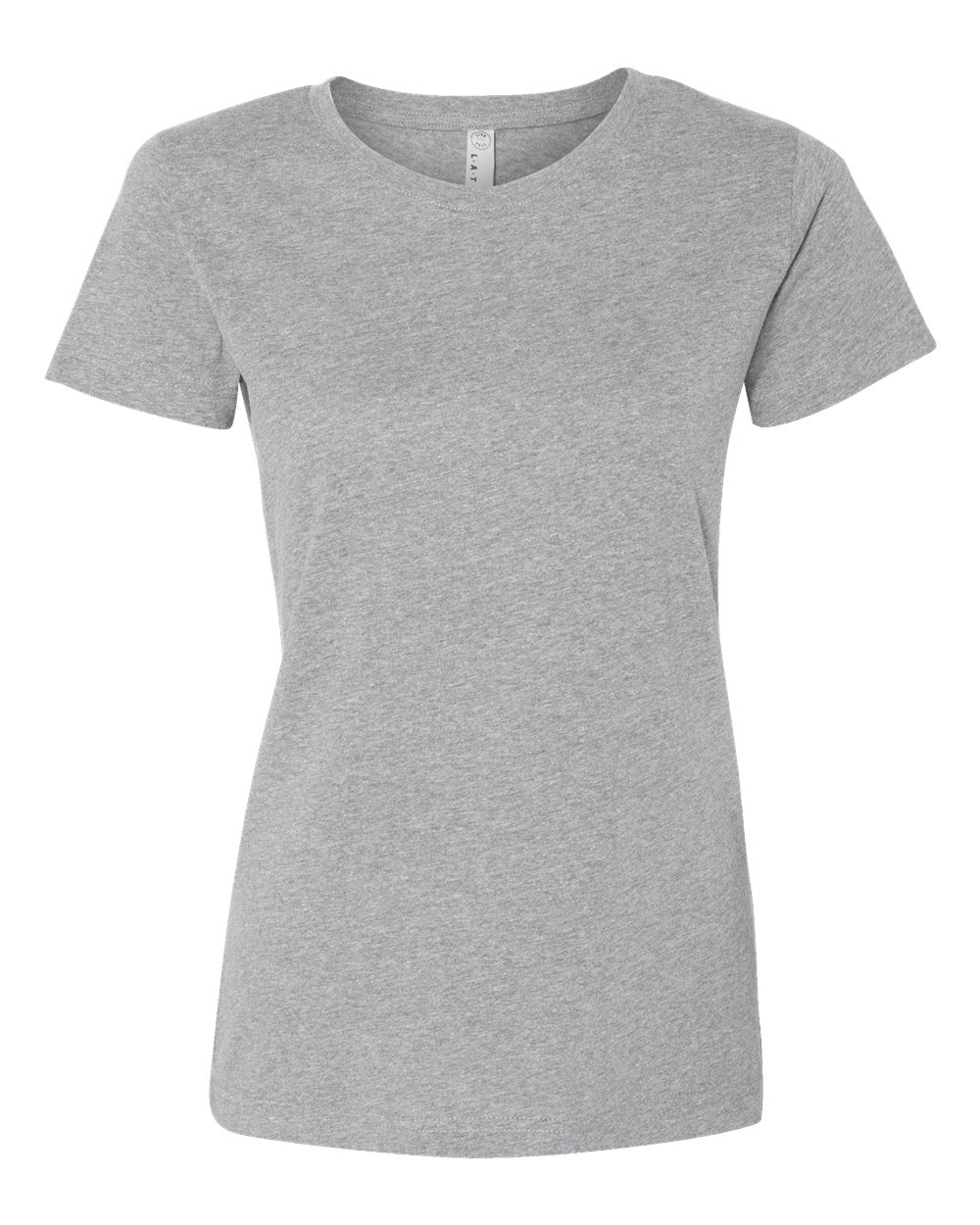 LAT Women's Fine Jersey Tee. 3516 - Heather