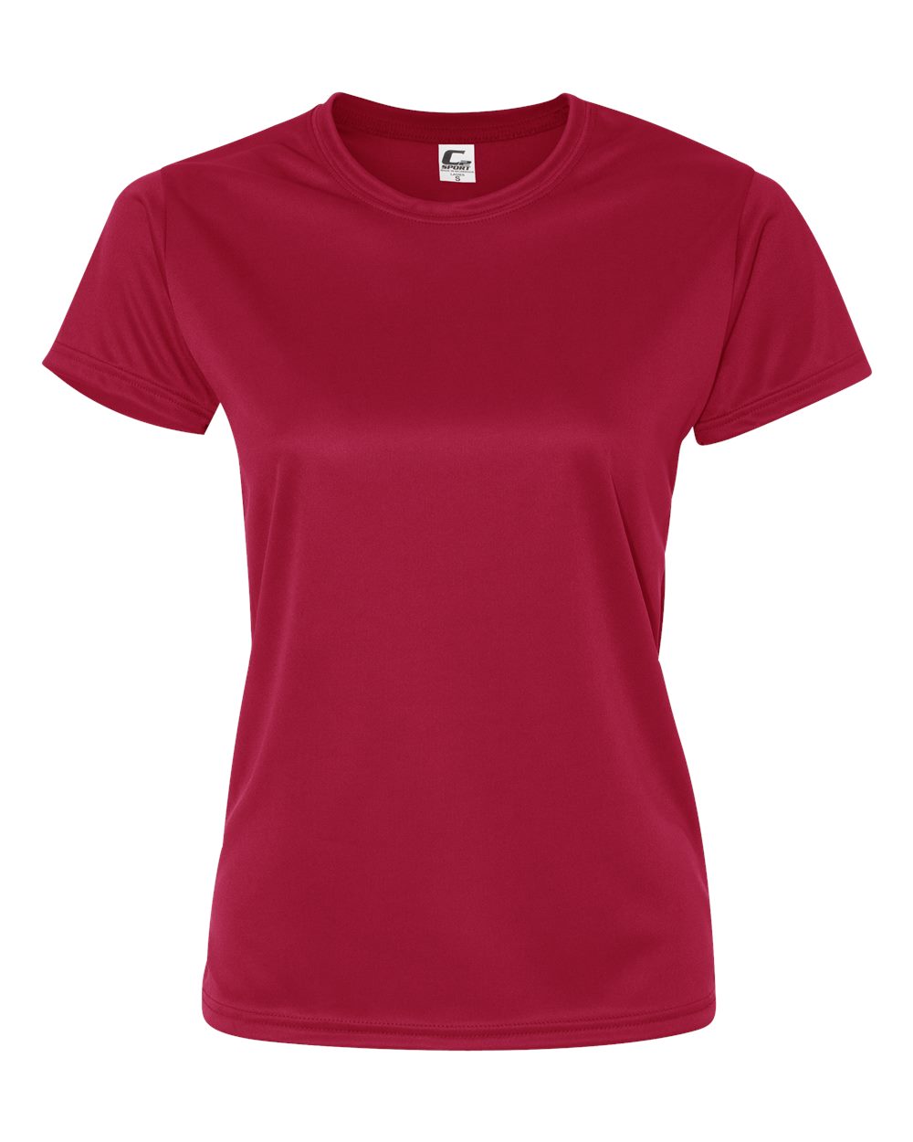 C2 Sport Women’s Performance T-Shirt. 5600 - Red