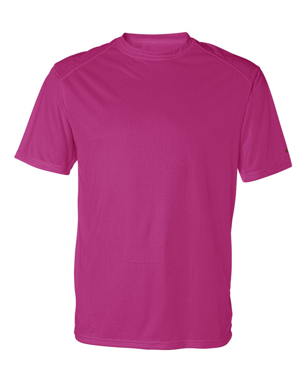Badger Men's B-Core Sport Shoulders T-Shirt. 4120 - Hot Pink
