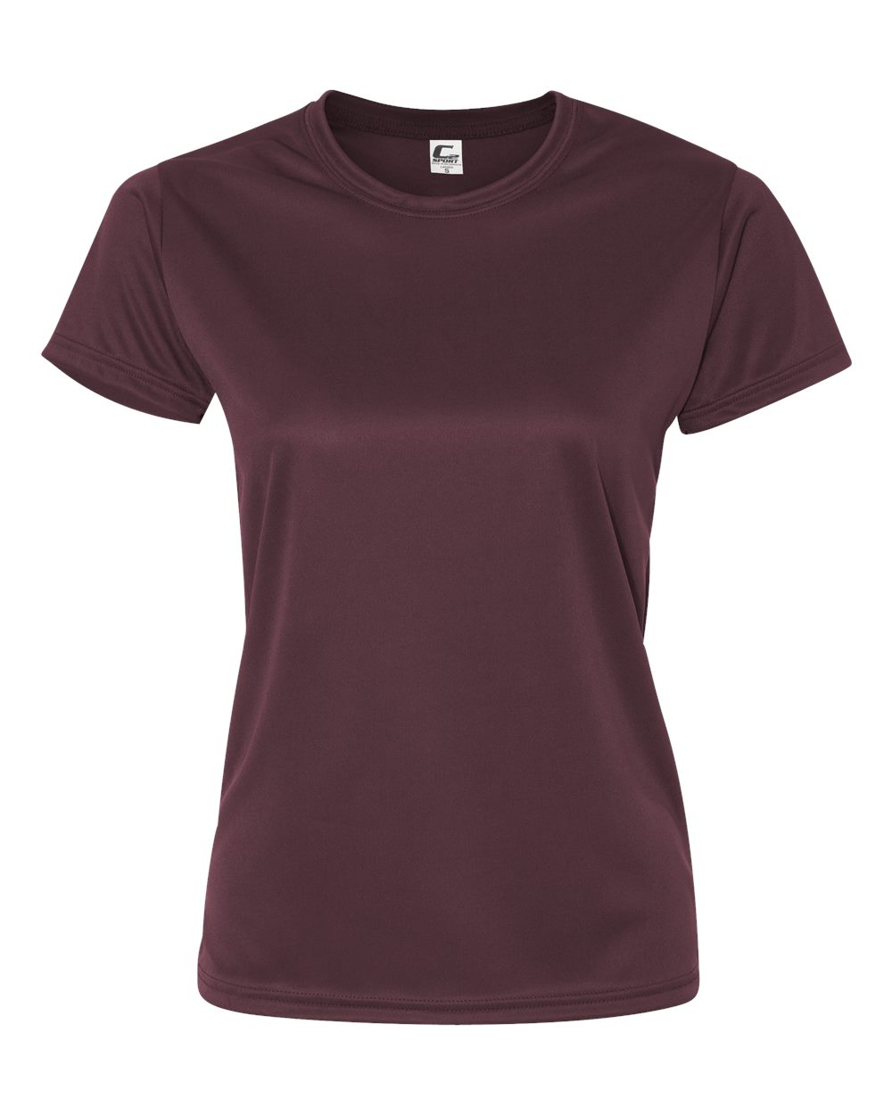 C2 Sport Women’s Performance T-Shirt. 5600 - Maroon