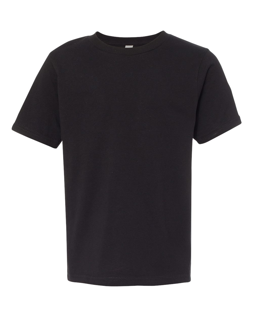 Next Level Youth Cotton Tee. 3310 - Black