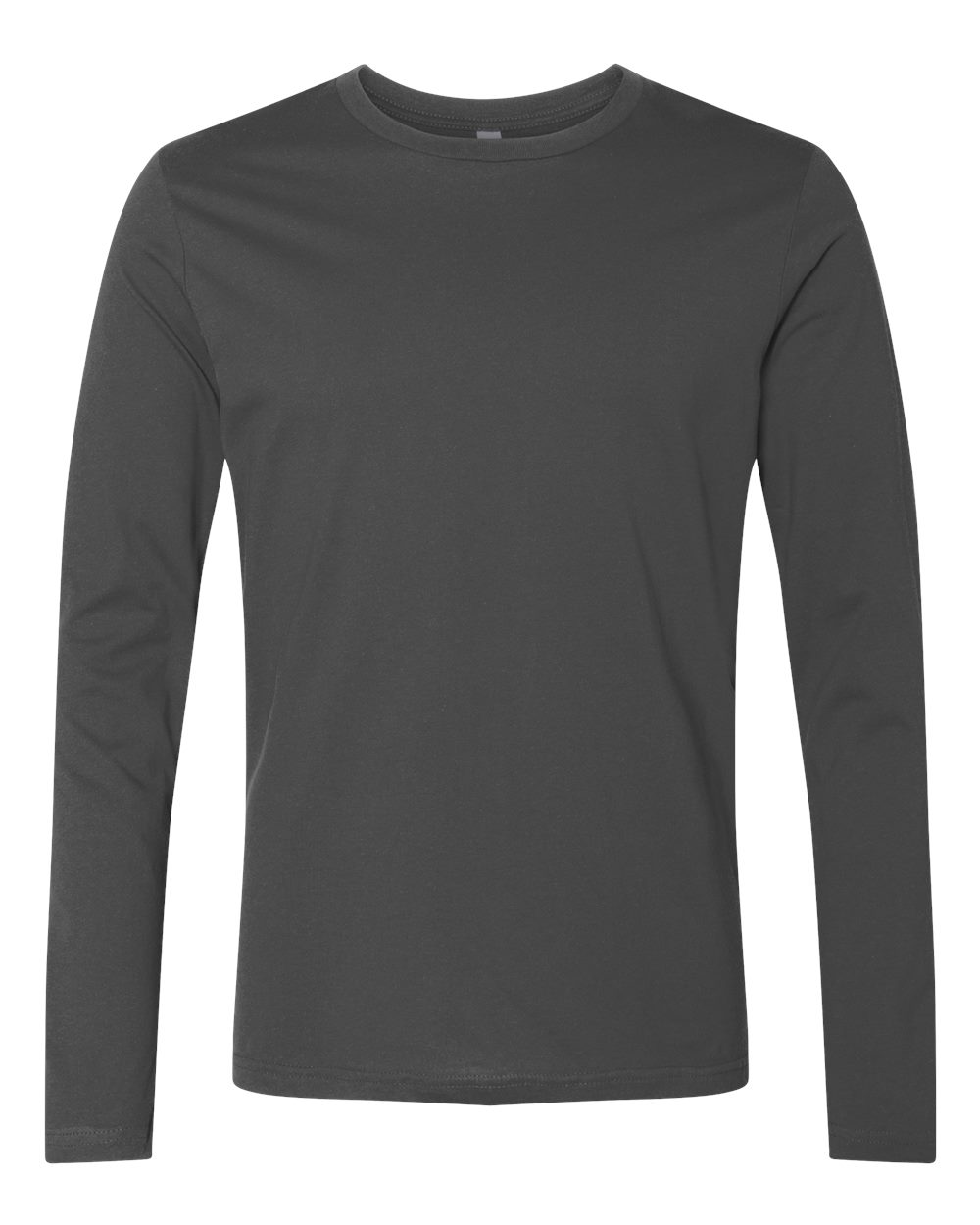 Next Level Unisex Cotton Long Sleeve Tee. 3601 - Heavy Metal