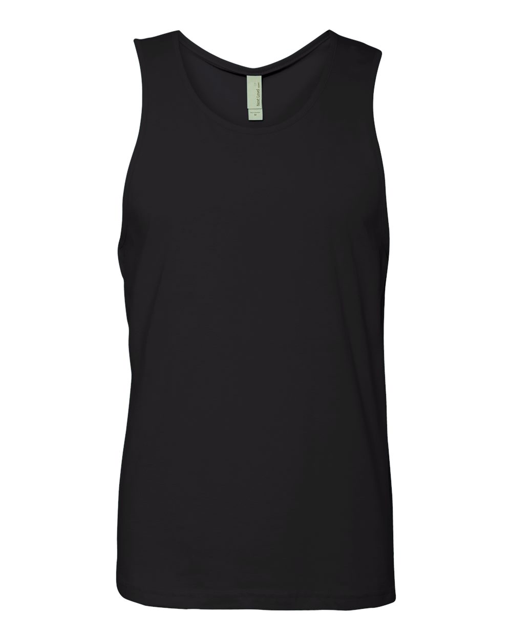 Next Level Unisex Cotton Tank. 3633 - Black