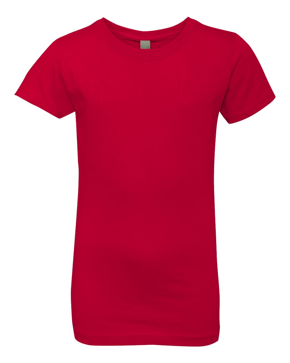 Next Level Girls’ Cotton Princess Tee. 3710 - Red