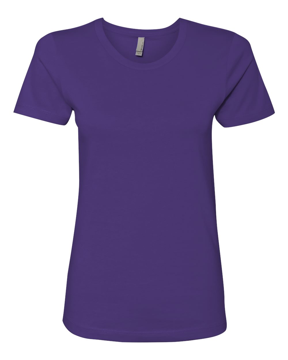 Next Level Women’s Cotton Tee. 3900 - Purple Rush