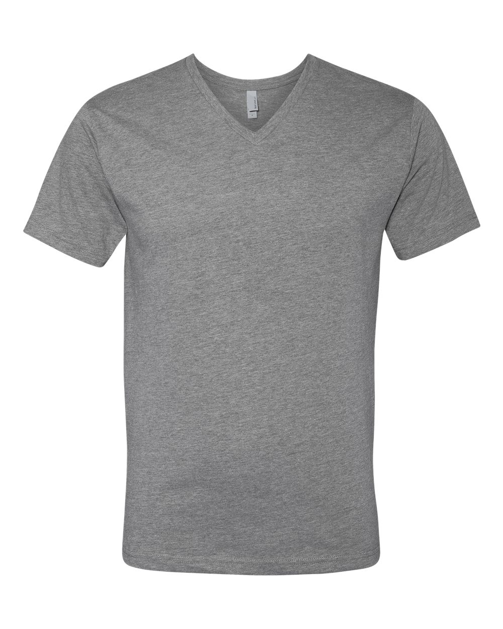 Next Level Unisex CVC V-Neck Tee. 6240 - Dark Heather Grey