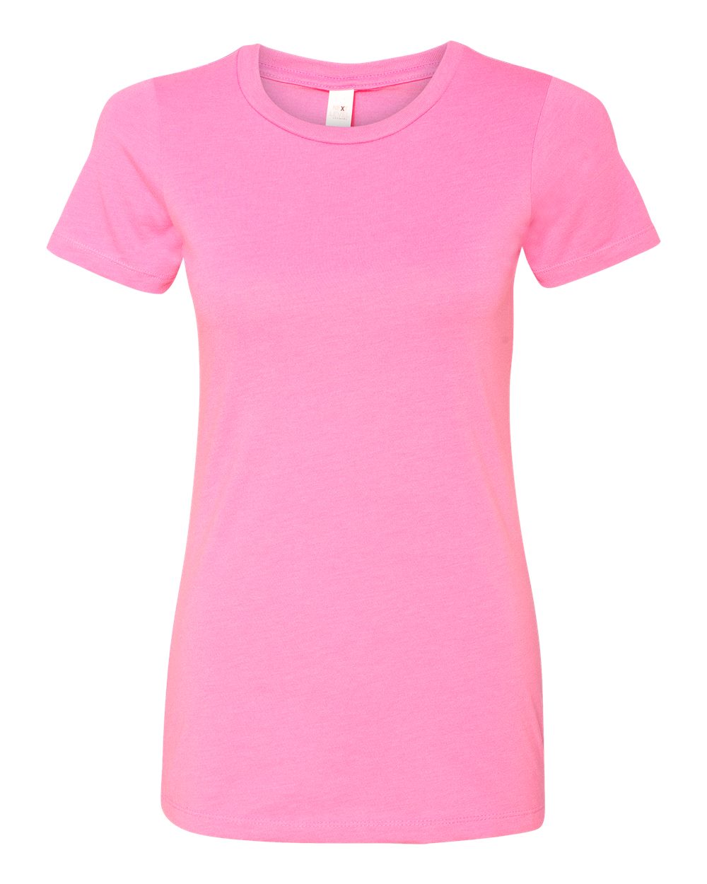 Next Level Women’s CVC Tee. 6610 - Hot Pink