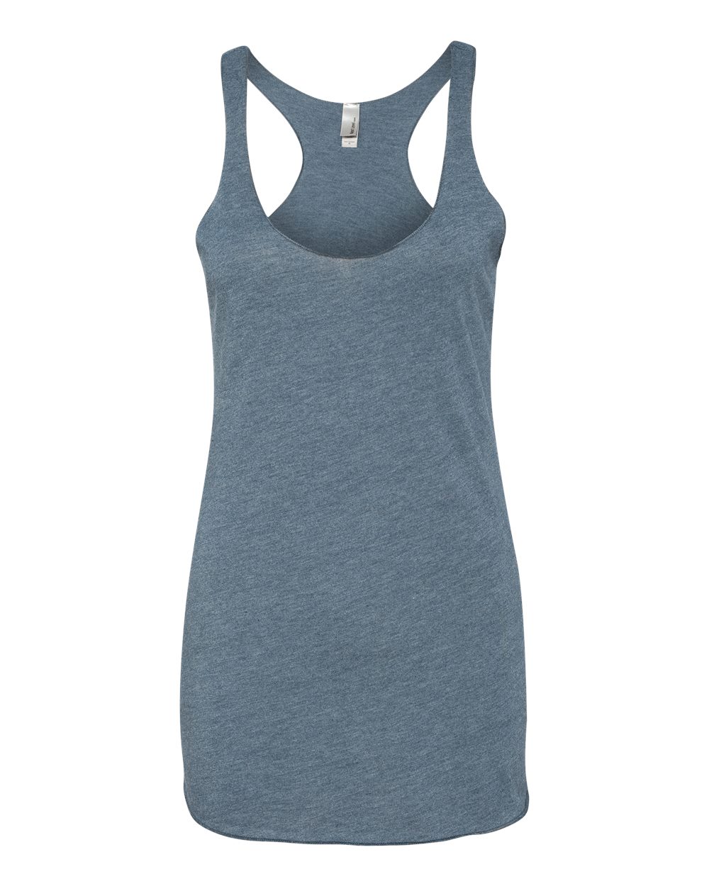 Next Level Women’s Triblend Racerback Tank. 6733 - Indigo