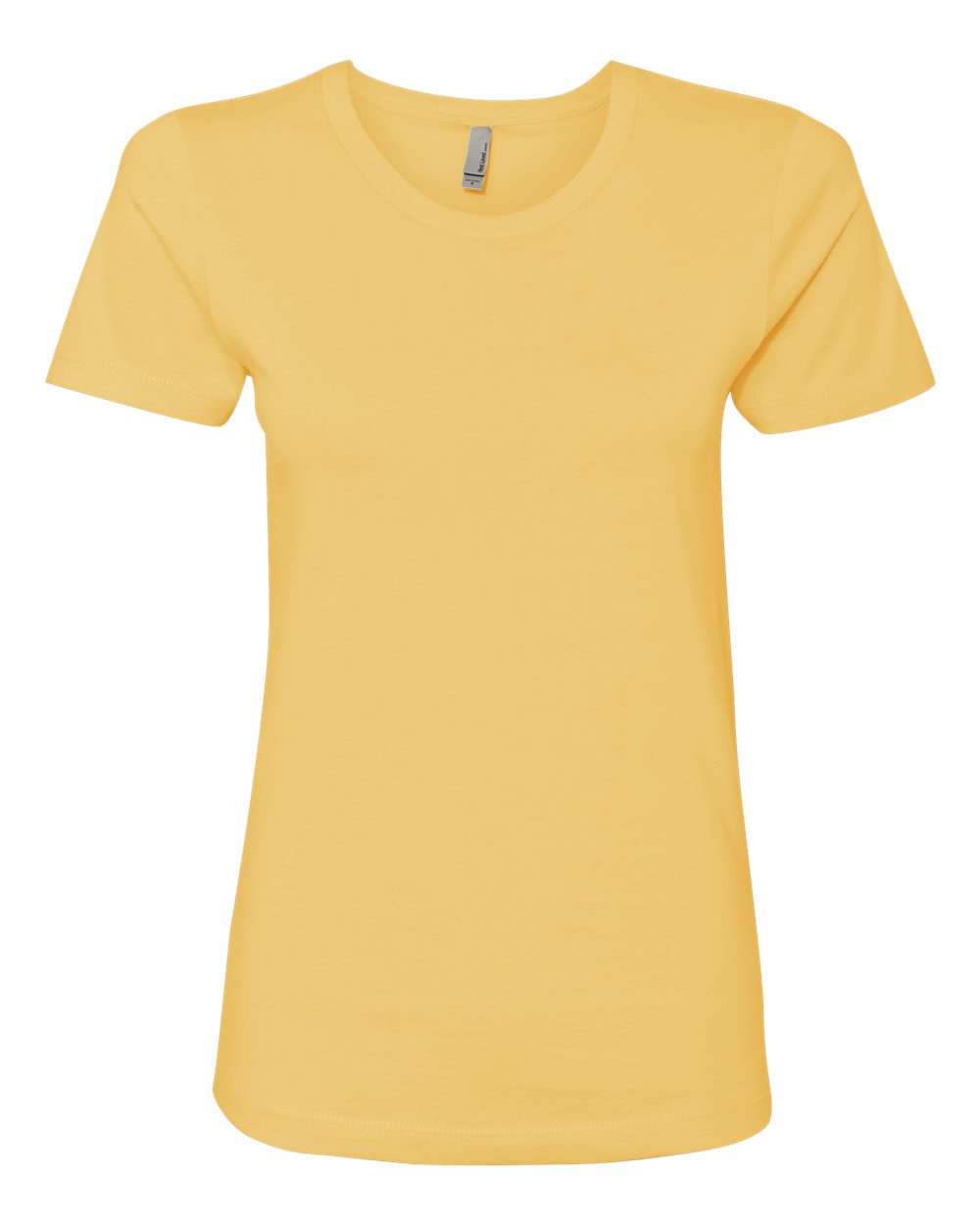 Next Level Women’s Cotton Tee. 3900 - Banana Cream