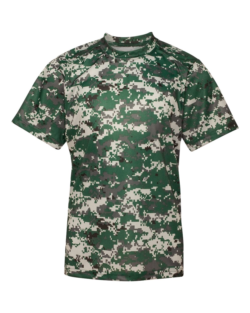 Badger Youth Digital Camo T-Shirt. 2180 - Forest Digital