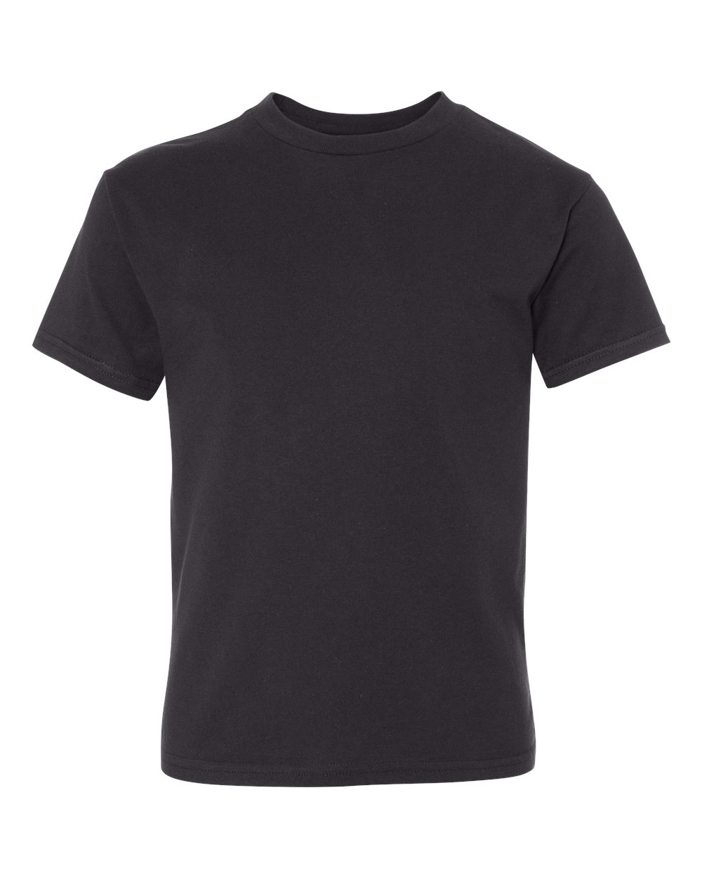 Hanes Youth Perfect-T T-Shirt. 498Y - Black