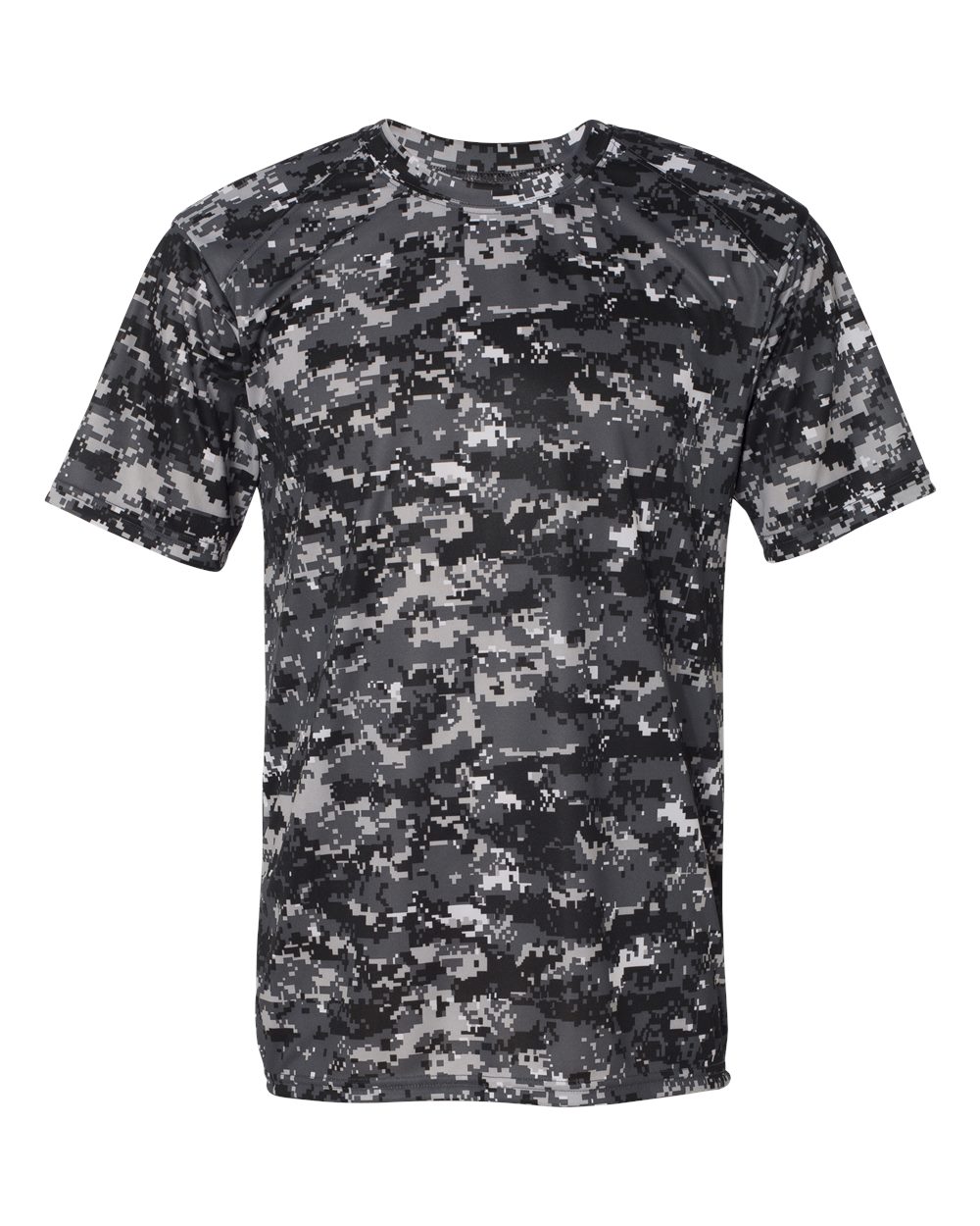 Badger Men's Digital Camo T-Shirt. 4180 - Graphite Digital