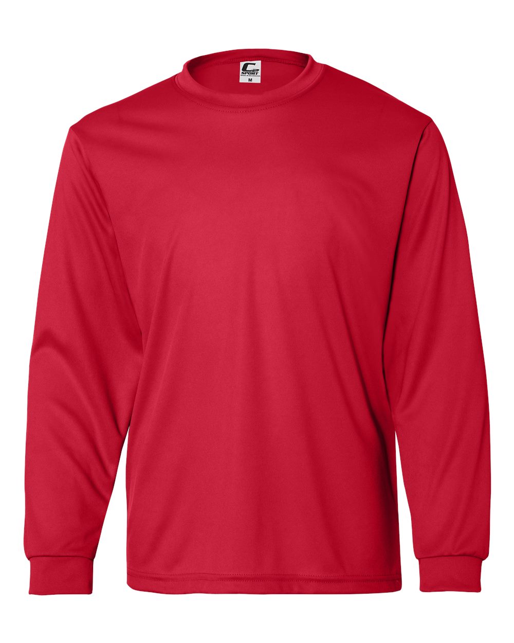 C2 Sport Youth Performance Long Sleeve T-Shirt. 5204 - Red