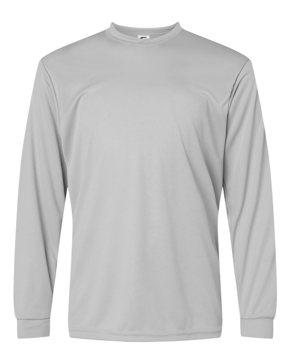 C2 Sport Youth Performance Long Sleeve T-Shirt. 5204 - Silver