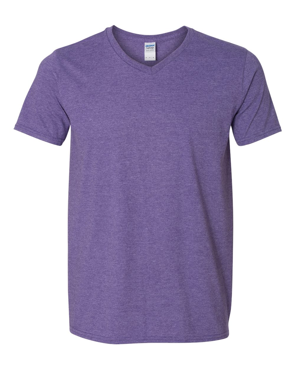 Gildan Unisex Softstyle® V-Neck T-Shirt. 64V00 - Heather Purple