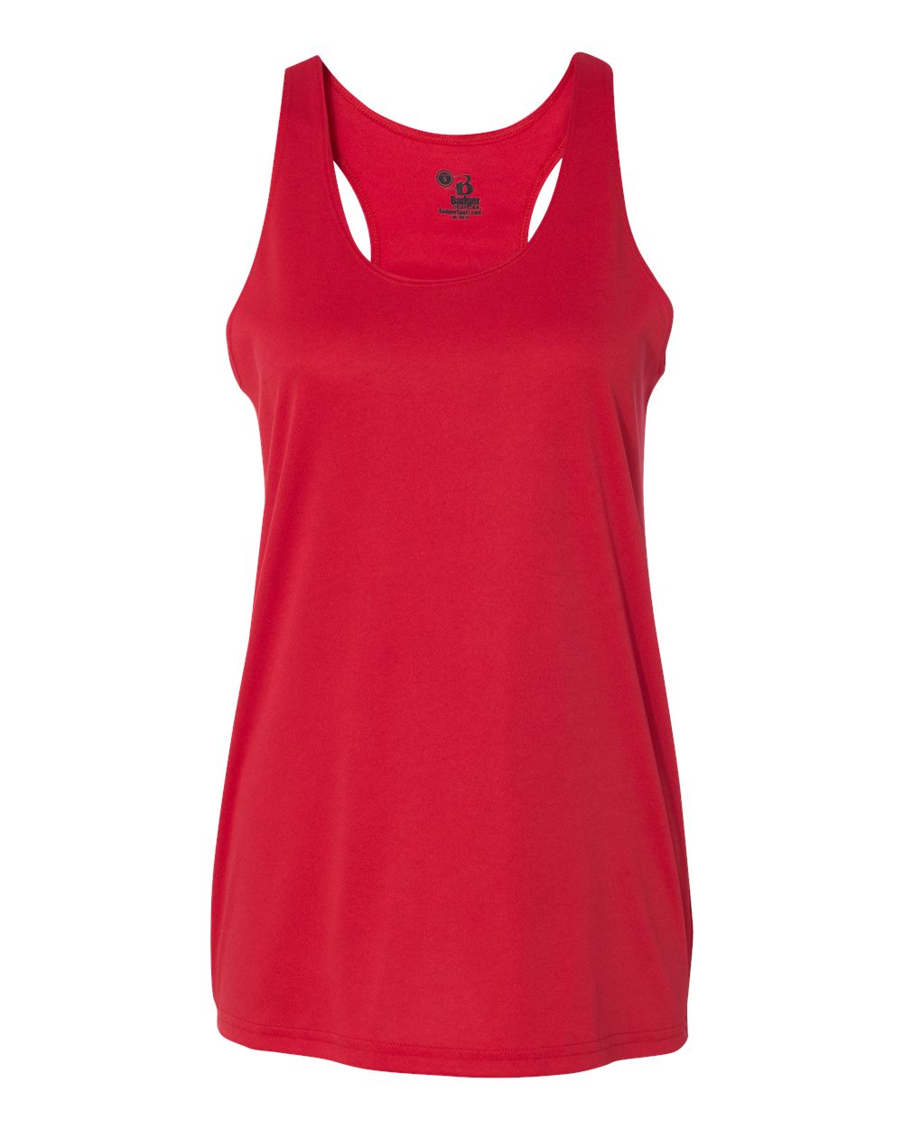 Badger Women’s B-Core Racerback Tank Top. 4166 - Red