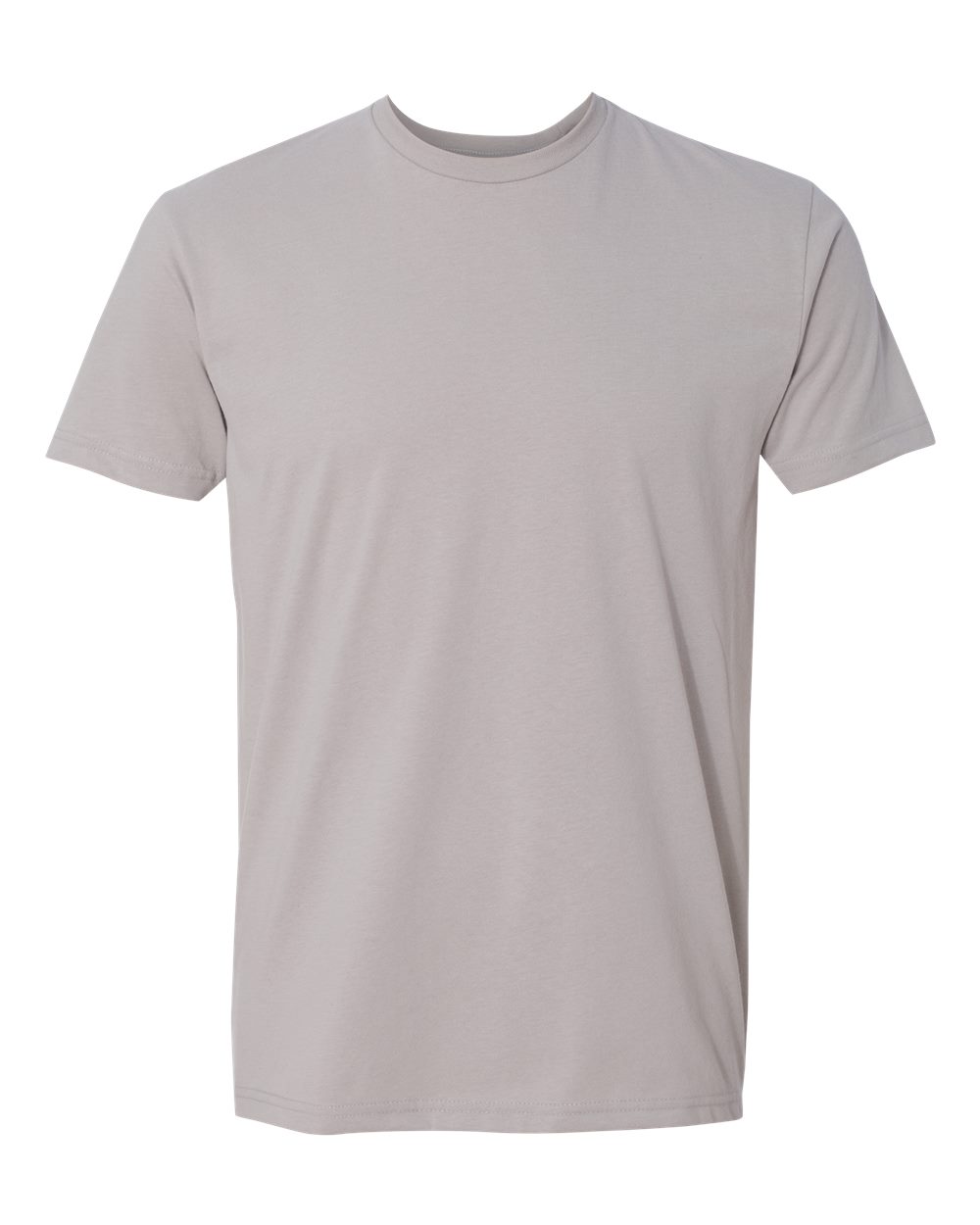 Next Level Unisex Sueded Tee. 6410 - Light Grey