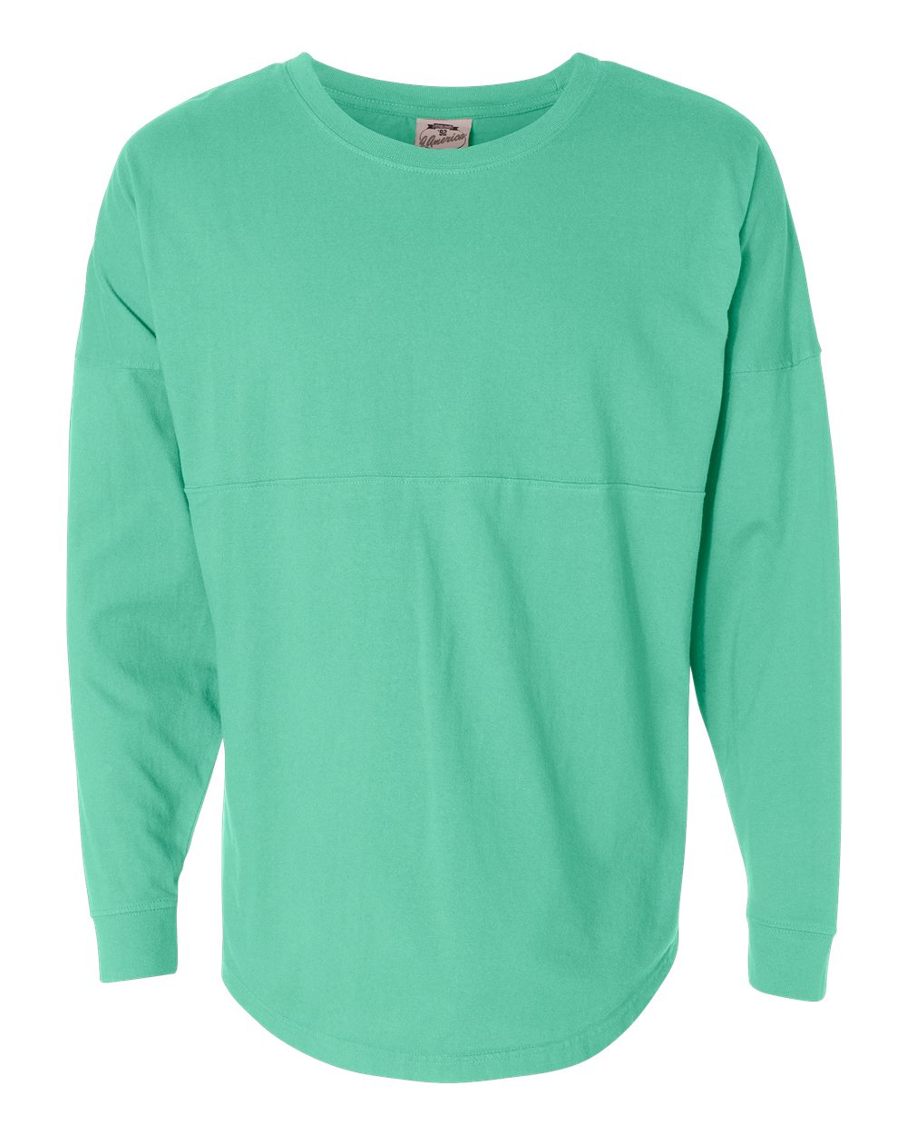 J. America Unisex Game Day Jersey Long Sleeve T-Shirt. 8229 - Mint