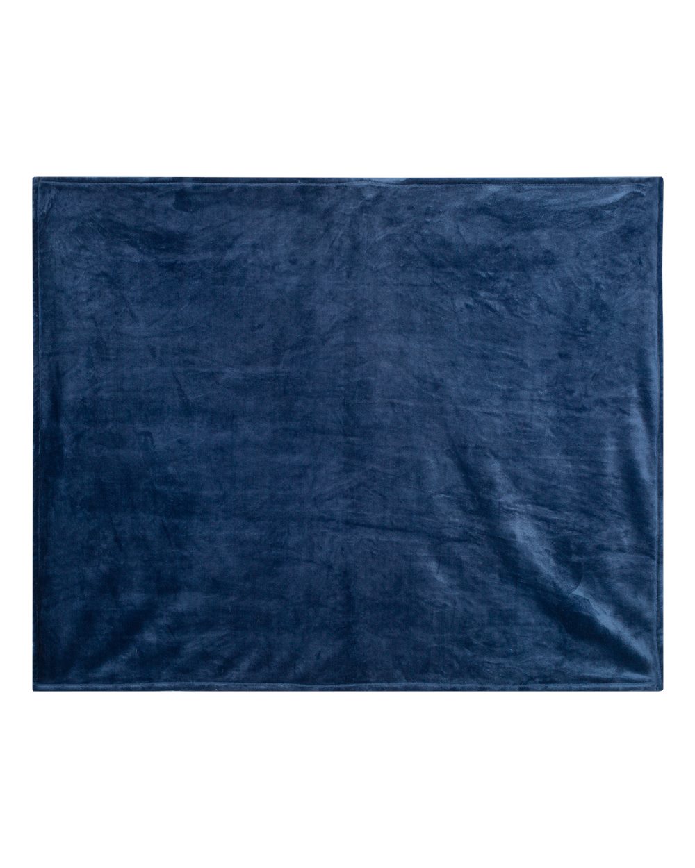 Alpine Fleece Mink Touch Luxury Blanket. 8721 - Navy