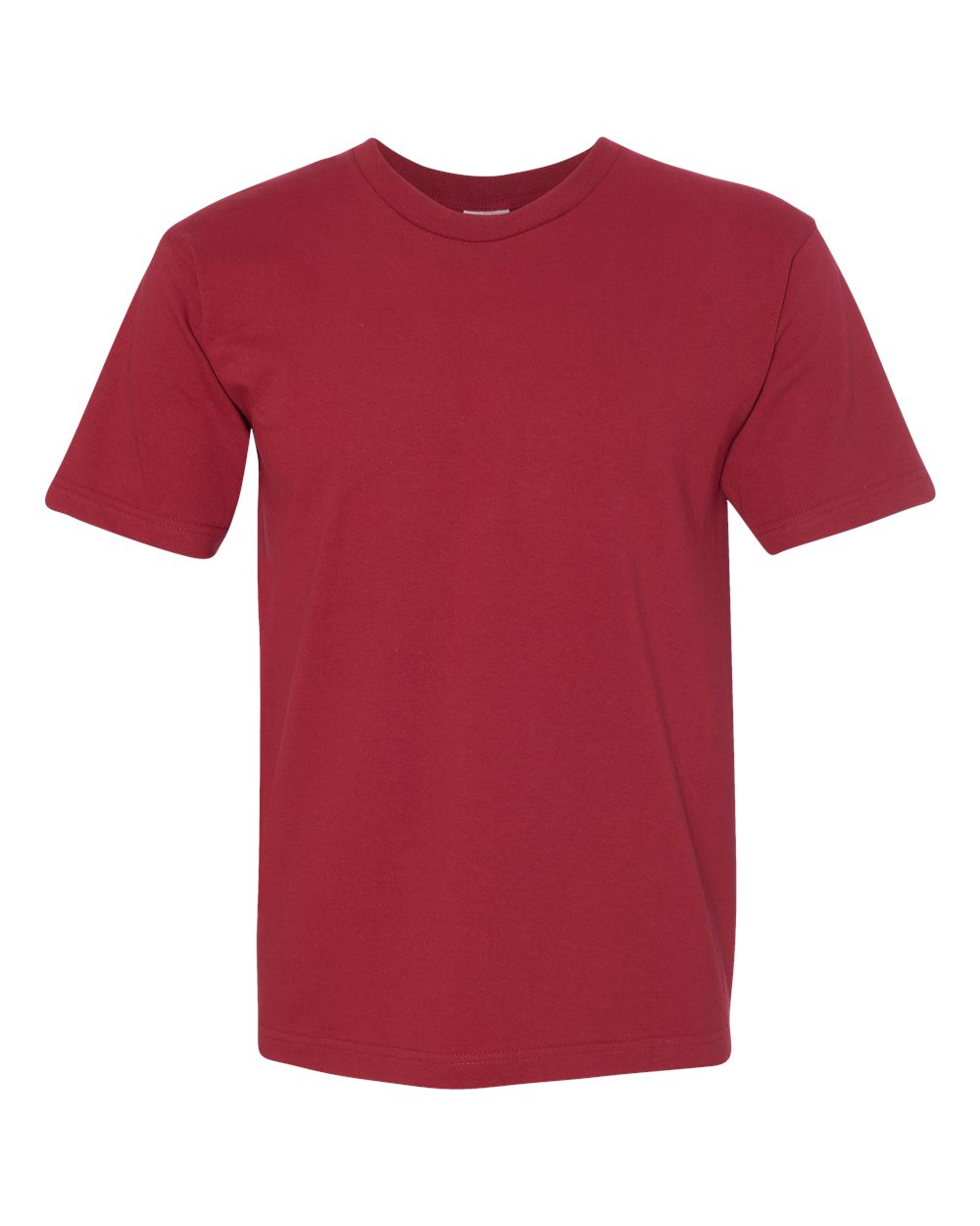 Bayside Unisex USA-Made Midweight T-Shirt. 5040 - Cardinal