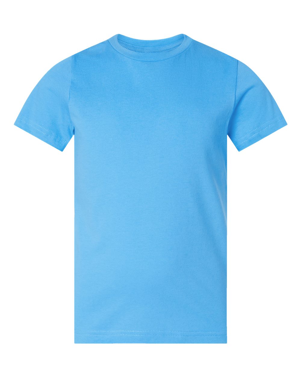 LAT Youth Fine Jersey Tee. 6101 - Aqua