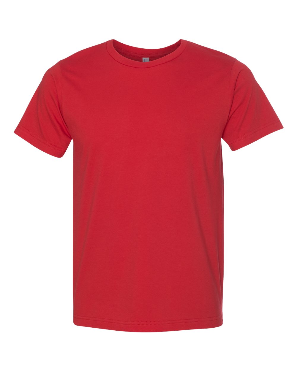 Bayside Unisex USA-Made Fine Jersey T-Shirt. 5000 - Red