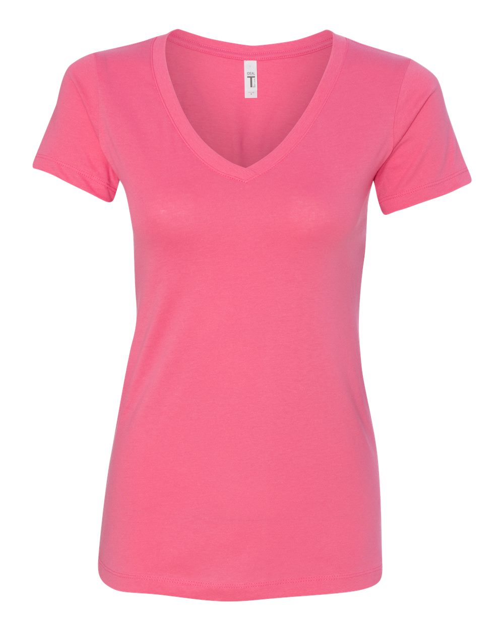 Next Level Women's Ideal V-Neck Tee. 1540 - Hot Pink